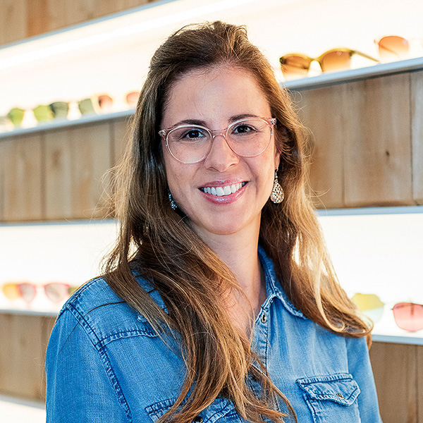 Andrea Glauser, Augenoptikerin Baumann Optik AG in Winterthur
